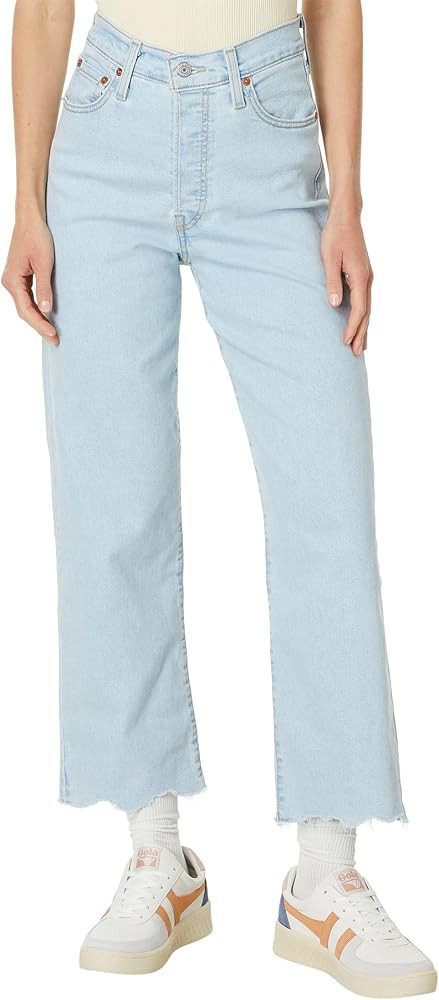 Levi's Women's Ribcage Straight Ankle Jeans | Amazon (US)