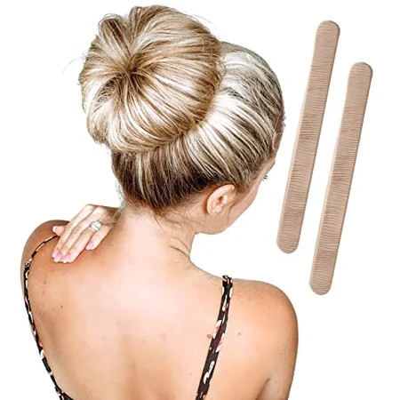 PONY-O Ponytail Holder BUN BARZ â€“ 2 Pack Original Patented No Damage Donut Hair Bun Maker â€“ Hair | Walmart (US)