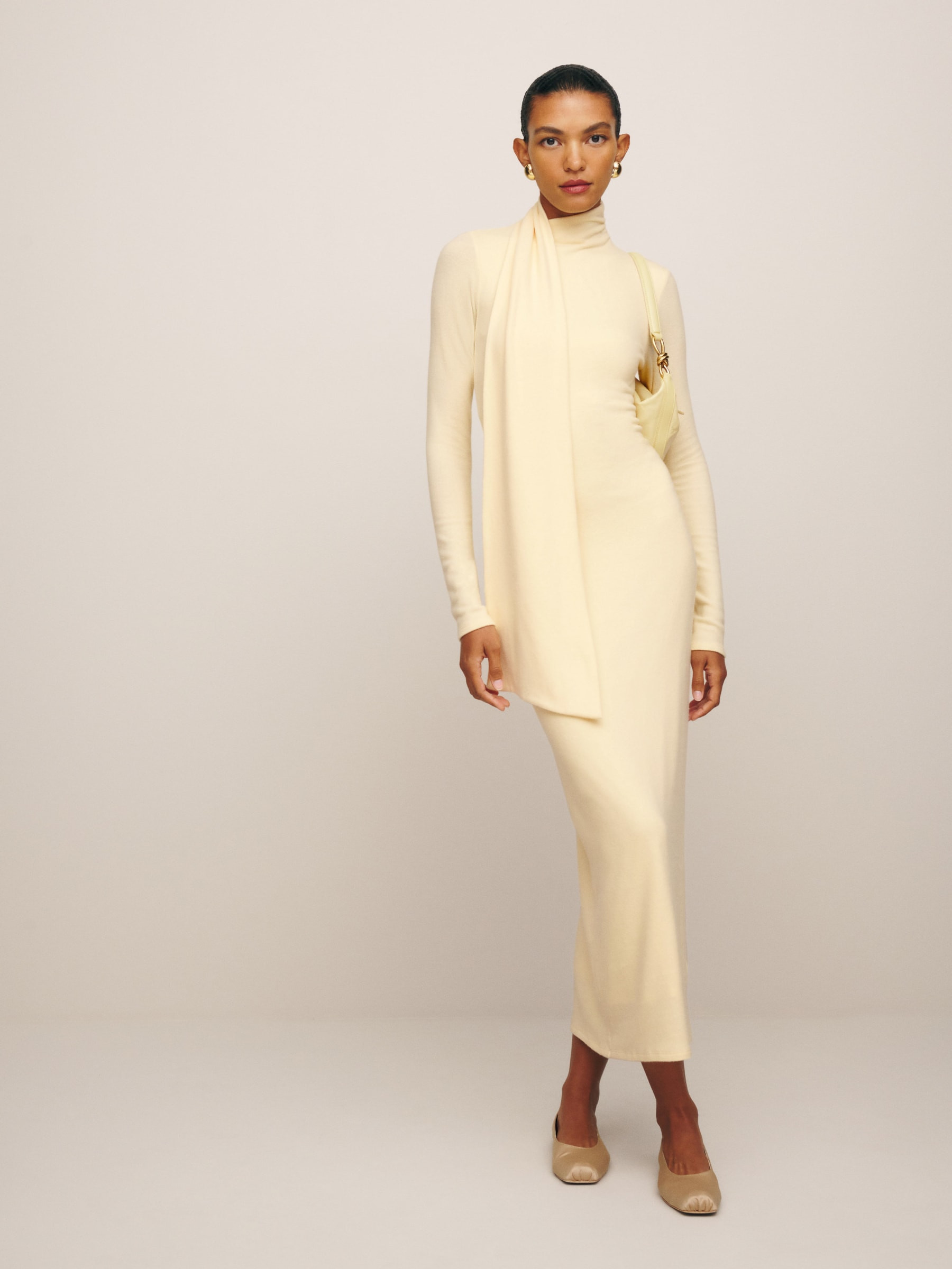 Azure Knit Dress | Reformation (Global)