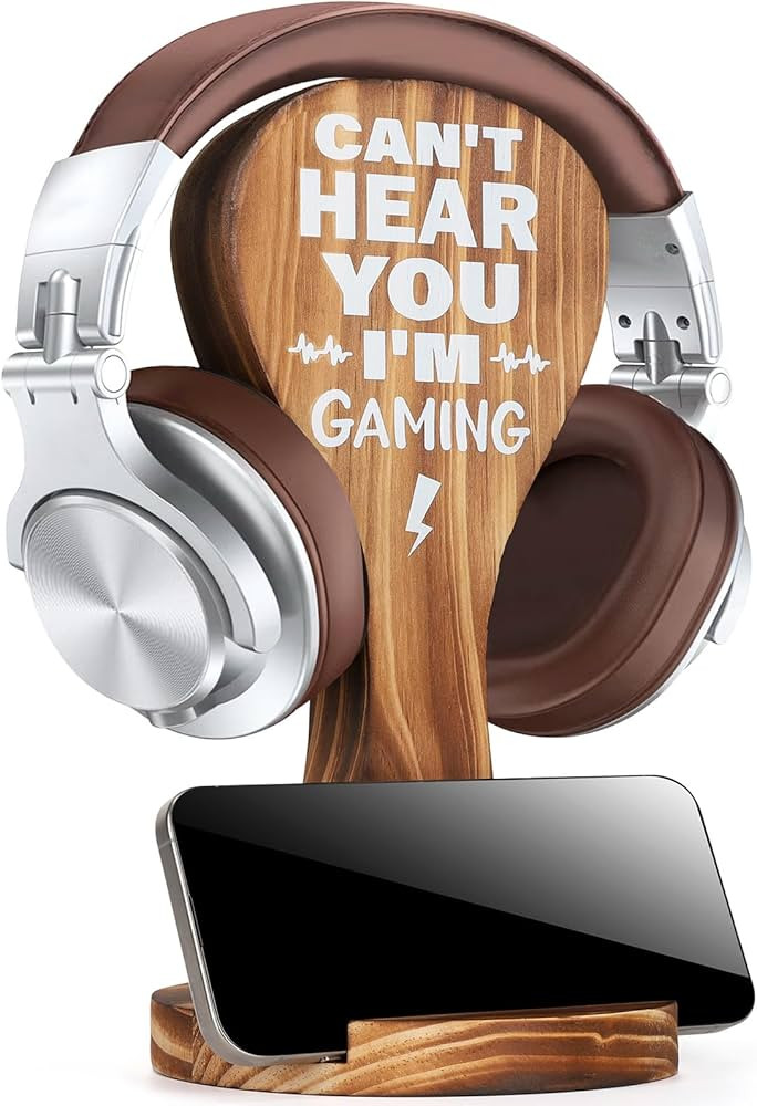 Gamer Gifts Teenage Boys - Gaming Christmas Birthday Gifts for Teen Boy Men Boyfriend, Wood Gamin... | Amazon (US)