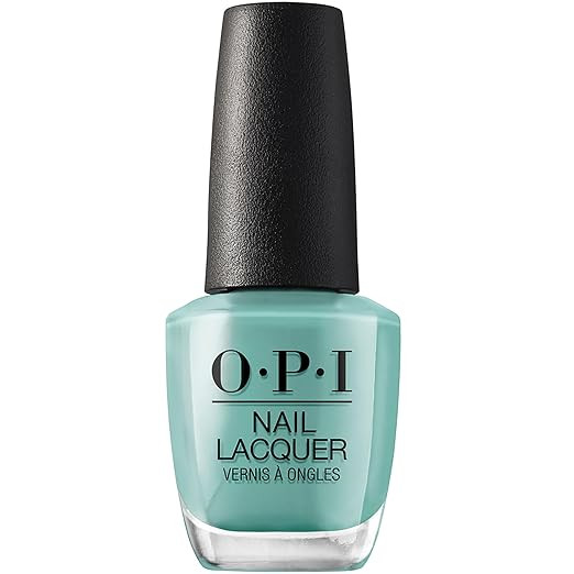 OPI Nail Lacquer Nail Polish | Opaque Light Green Crème Chip Resistant Nail Polish | Vegan, Fast... | Amazon (US)