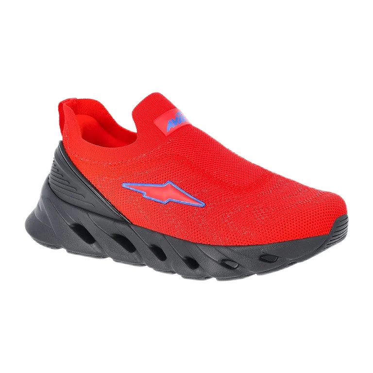 Avia Honeycomb Toddler, Little, and Big Kid Slip On Knit Sneakers | Walmart (US)