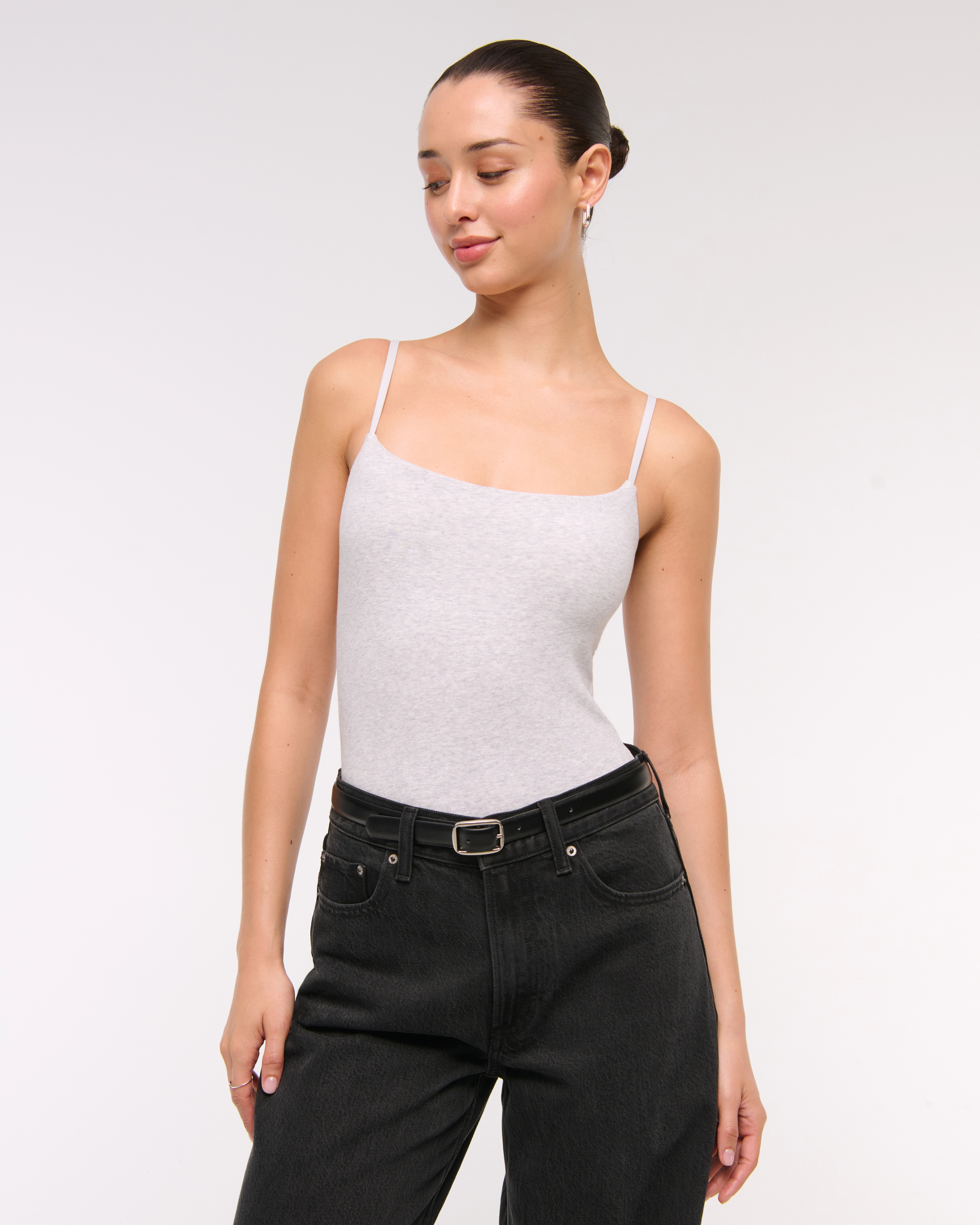 Bra-Free 90s Cami Bodysuit | Abercrombie & Fitch (US)