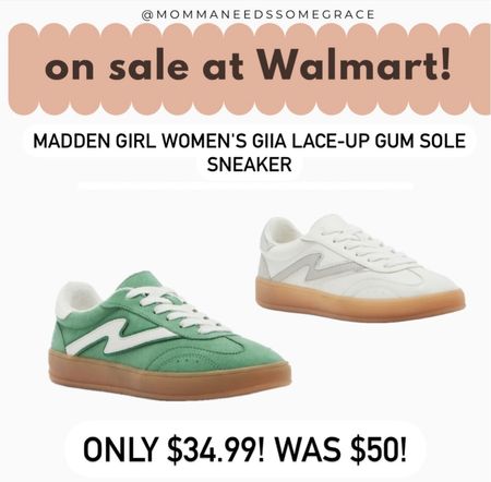Walmart sneakers on sale!! 

#LTKfindsunder100 #LTKshoecrush #LTKsalealert