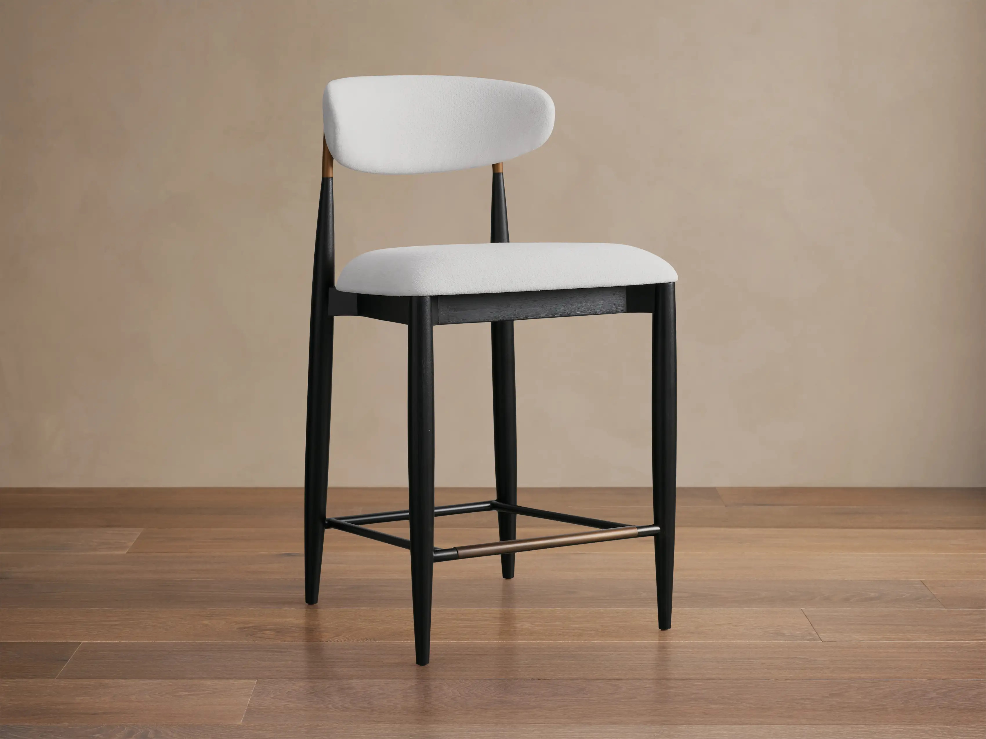 Jagger Armless Stool | Arhaus