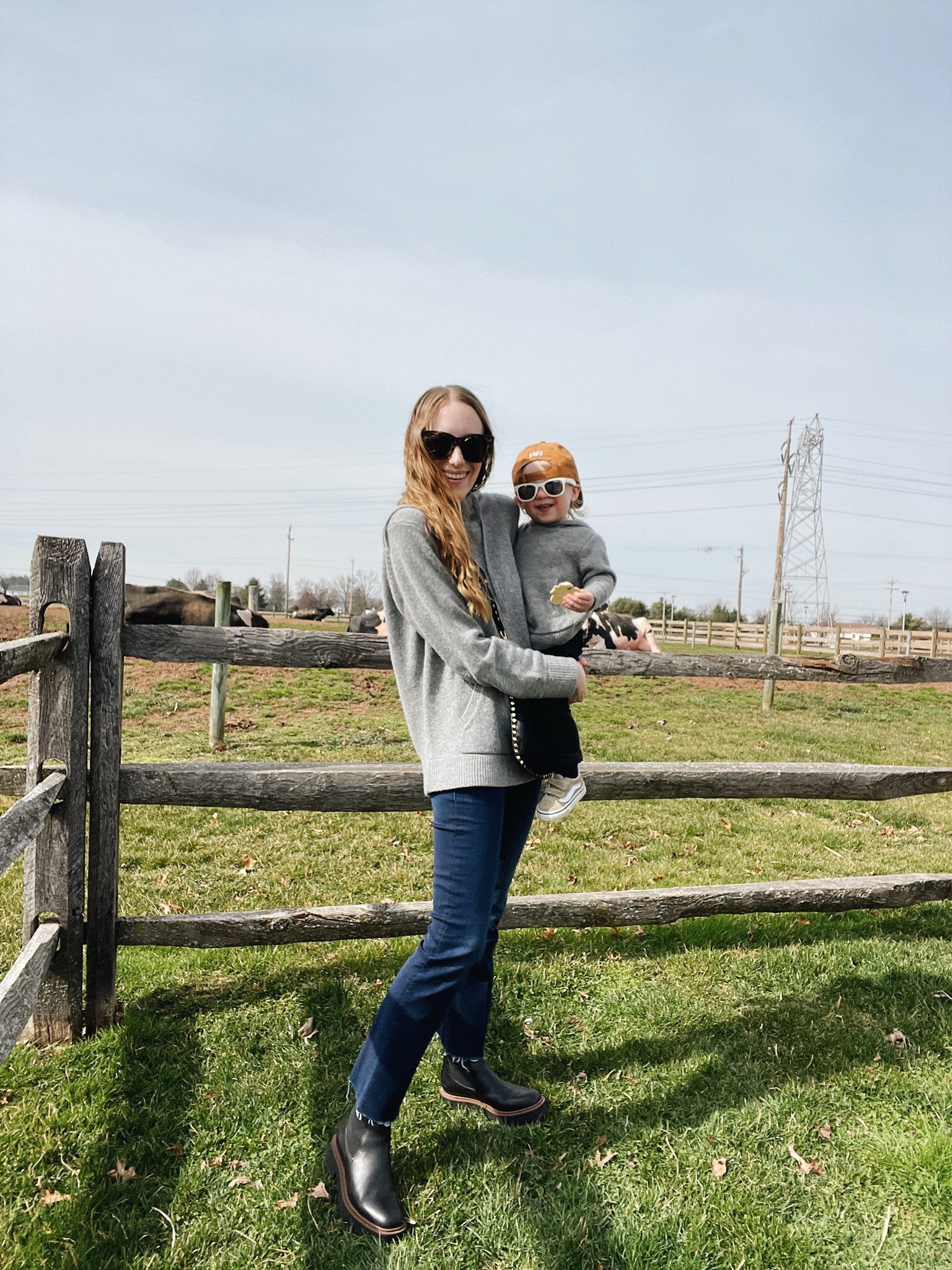 Friday at the farm 🐄  

#LTKkids #LTKfamily
