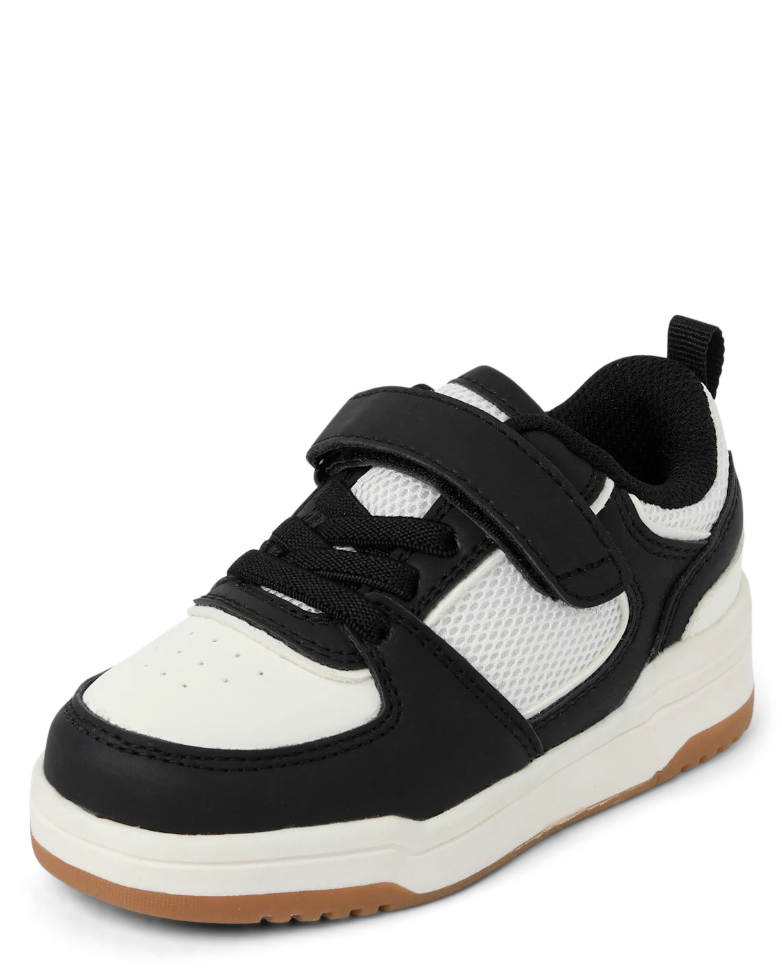 Toddler Boys Colorblock Low Top Sneakers - black | The Children's Place