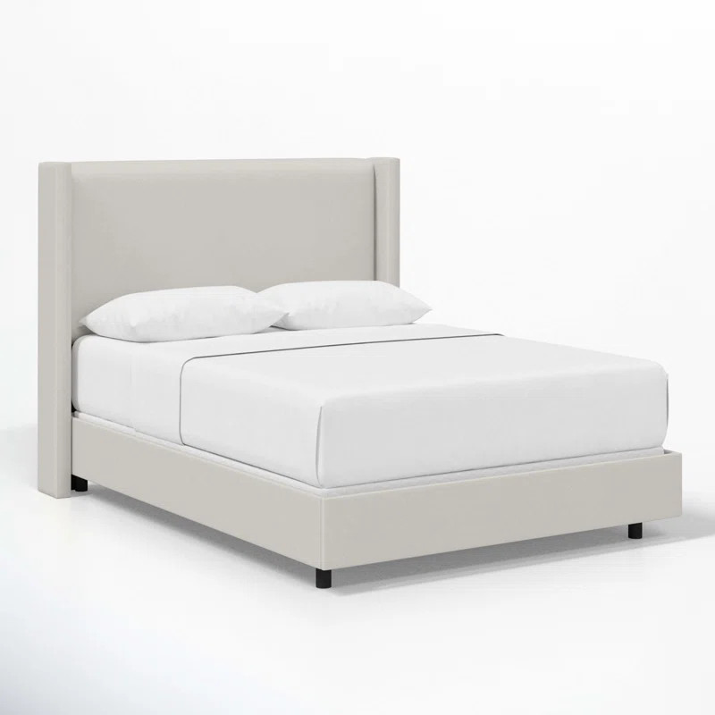 Hanson Upholstered Wingback Bed | Wayfair North America