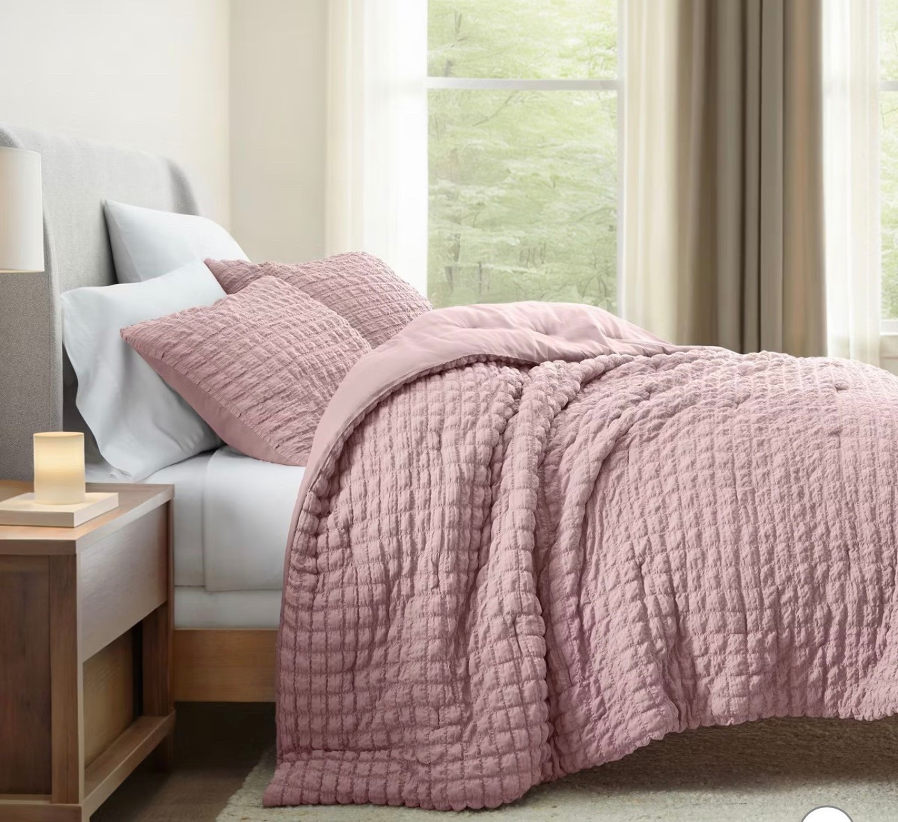 We purchase this super soft comforter for E&P’s room and they are 40% off! It’s the perfect layer  

#LTKmorningroutine #LTKSaleAlert #LTKHome