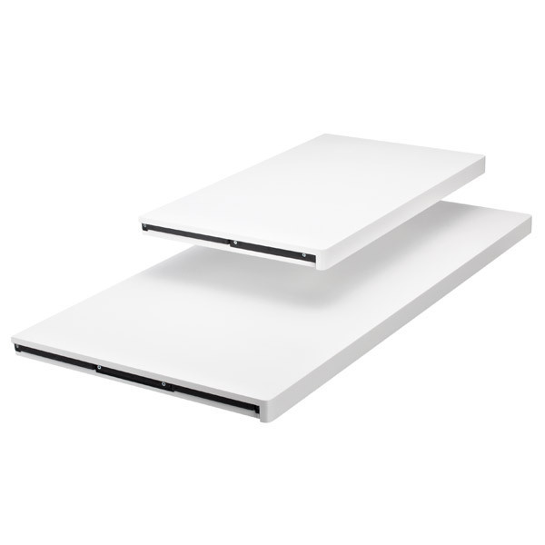 White Elfa Décor Shelves | The Container Store