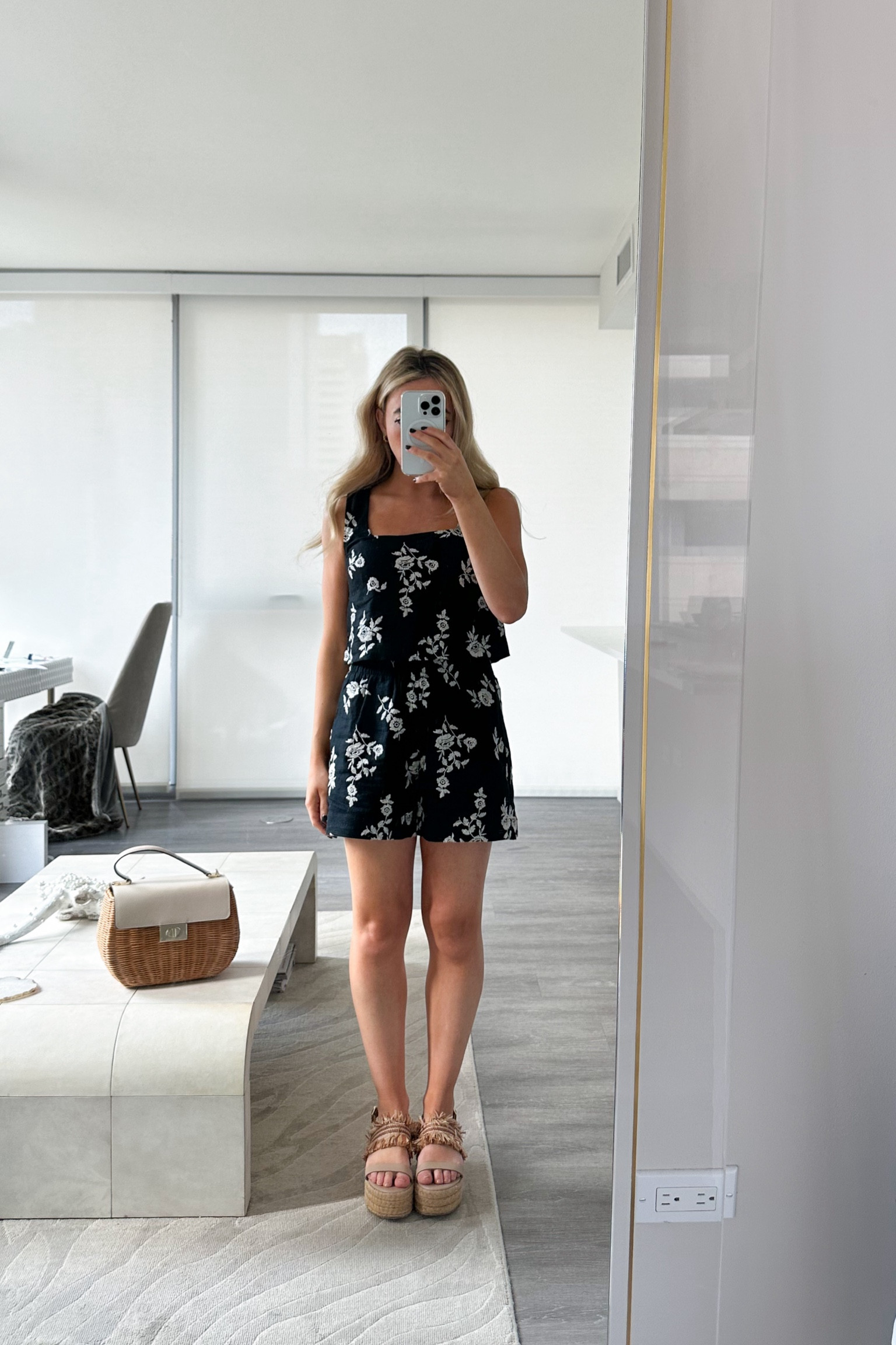 - wearing XXS in matching set 

such a cute set for spring, summer vacation, concerts- also can double as a bathing suit cover up- & wear the pieces separately to maximize the amount of outfits the top with white jeans and strappy sandals and the bottoms with bodysuit and tennis shoes 

matching set outfits, linen outfit, travel, vacation destination beach, warm vacation, beach vacation outfit, beach cover up, wicker purse, rattan, 2 piece set, Charleston outfit, Florida, Savannah 

#LTKSpringSale #LTKtravel #LTKswim

#LTKTravel #LTKSwim #LTKFindsUnder100