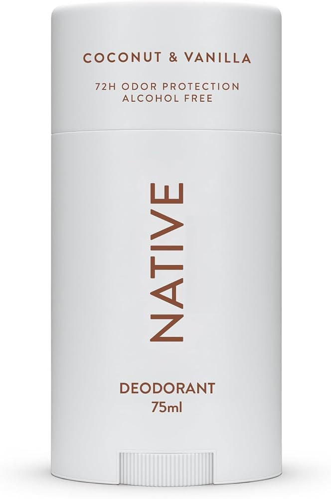 Native Deodorant Womens & Men \u2013 Alcohol & Aluminium Free - Coconut & Vanilla Scent - Natural... | Amazon (UK)