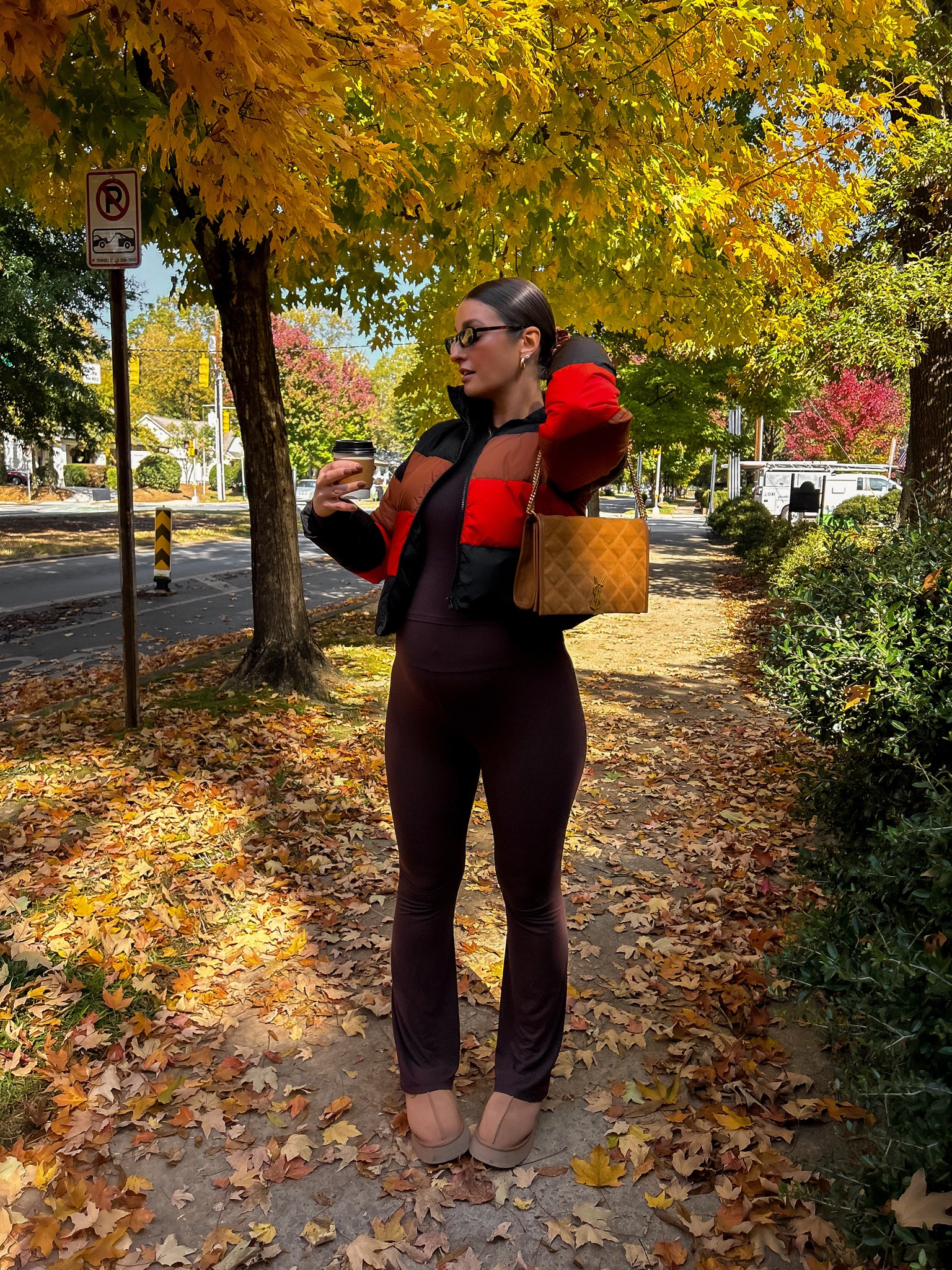 Fall outfit. Amazon set is size medium in chocolate. 

#LTKBump #LTKFindsUnder50 #LTKStyleTip