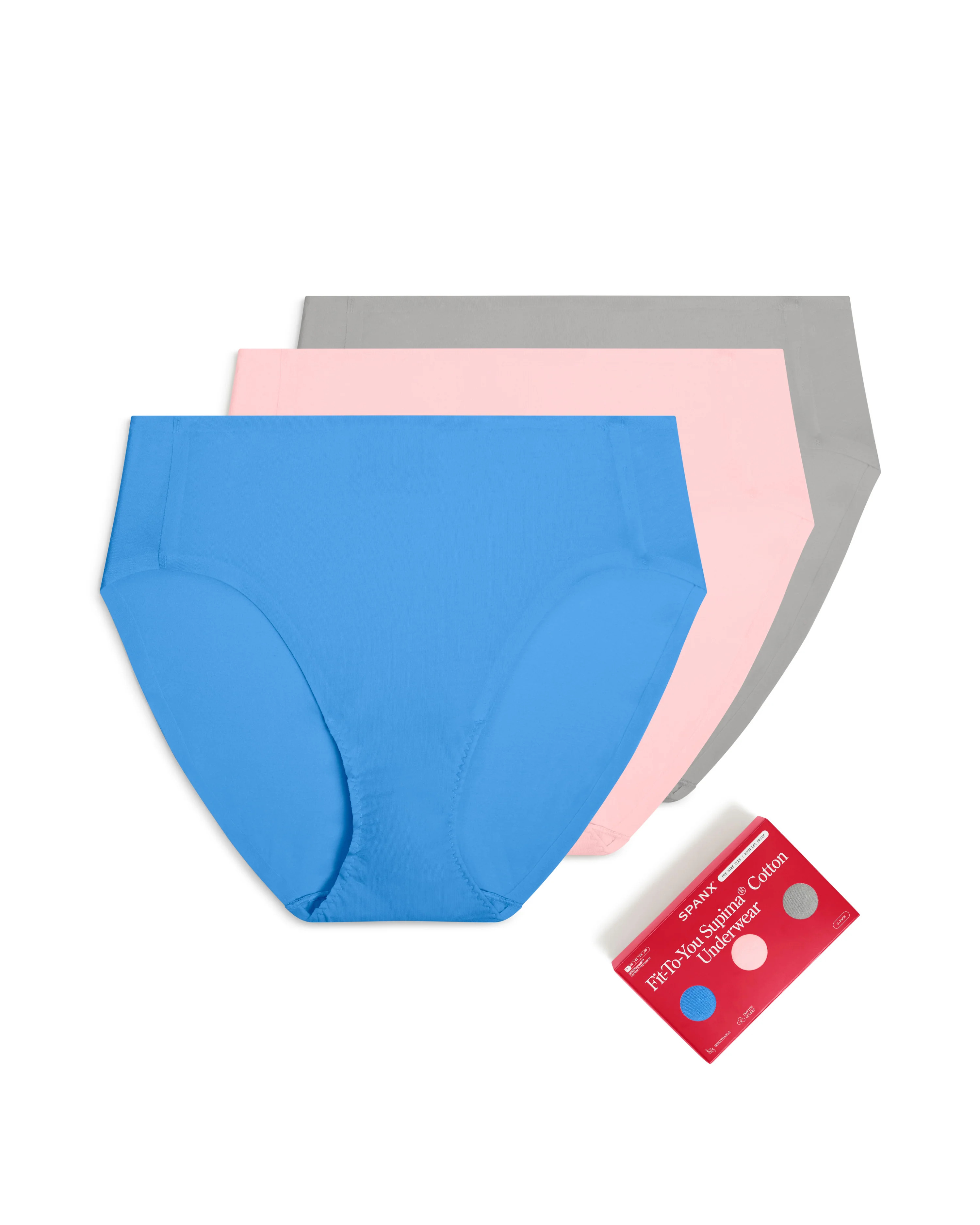 Fit-To-You Supima Cotton Brief 3-Pack | SPANX | Spanx