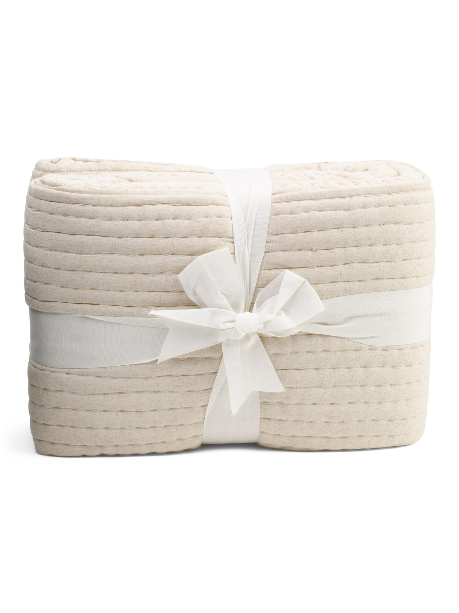 Linen Blend Pick Stitch Quilt | Bed & Bath | Marshalls | Marshalls
