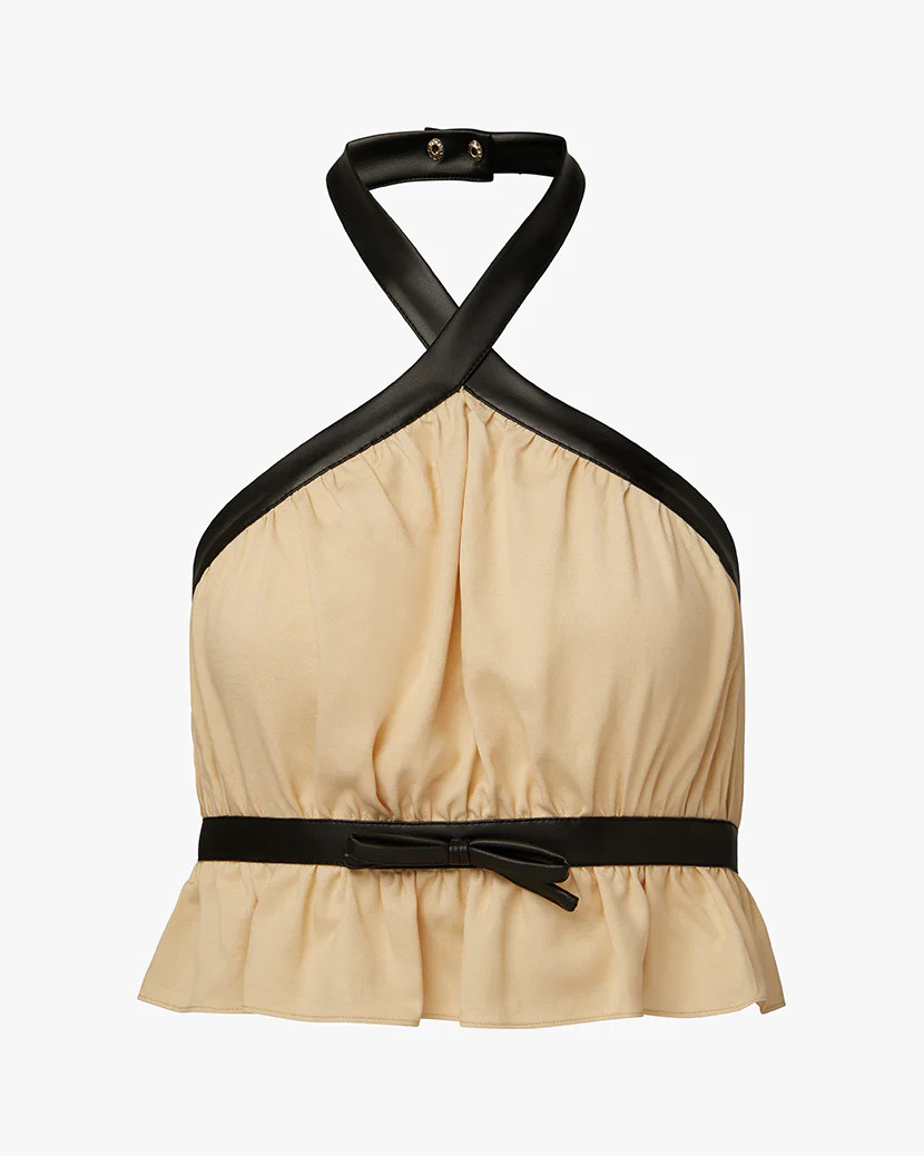 Criss Cross Halter Top | We Wore What