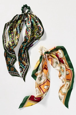 Western Motif Hair Scarves, Set of 2 | Anthropologie (US)