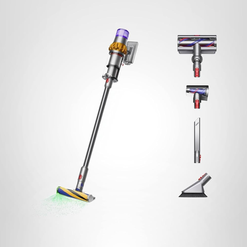 Dyson V15 Detect Plus Cordless Vacuum, Illumination Reveals dust, 240AW, 3 Power Modes, Up to 60 ... | Amazon (US)