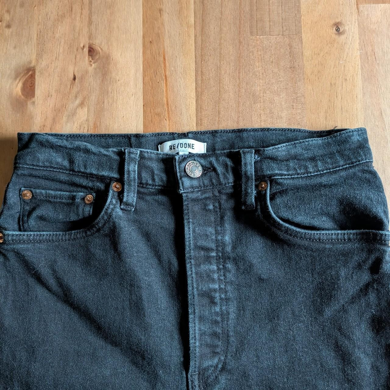RE/DONE Women's Jeans - Black - 28 | Depop US