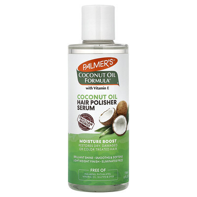 Palmer's, Coconut Oil Formula, Moisture Boost, Hair Polisher Serum, 6 fl oz (178 ml) | iHerb