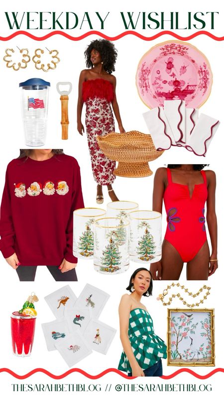 Weekday wishlist, gifts for her, Christmas decor. Tuckernuck favorites  

#LTKHoliday #LTKSeasonal #LTKGiftGuide