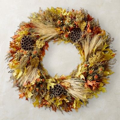 Fall Leaf Wreath | Williams-Sonoma