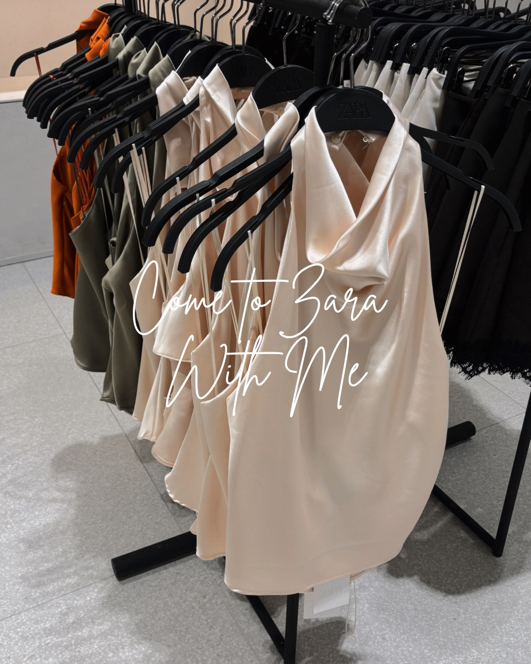 COME TO ZARA WITH ME 🐚🤍
Love these new pieces especially the £22.99 satin tops, they’re a need before they sell out 🤎

#LTKuk #LTKsummer #LTKeurope