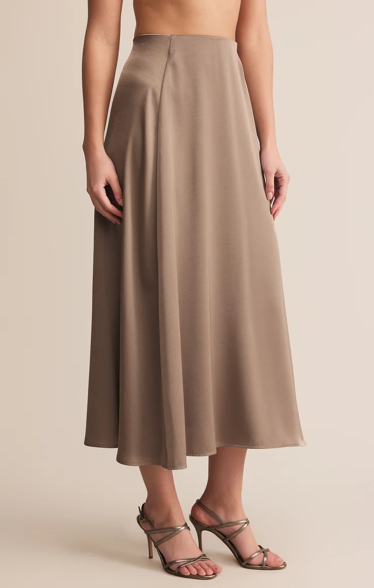 Northpointe Satin Midi Skirt | Z Supply
