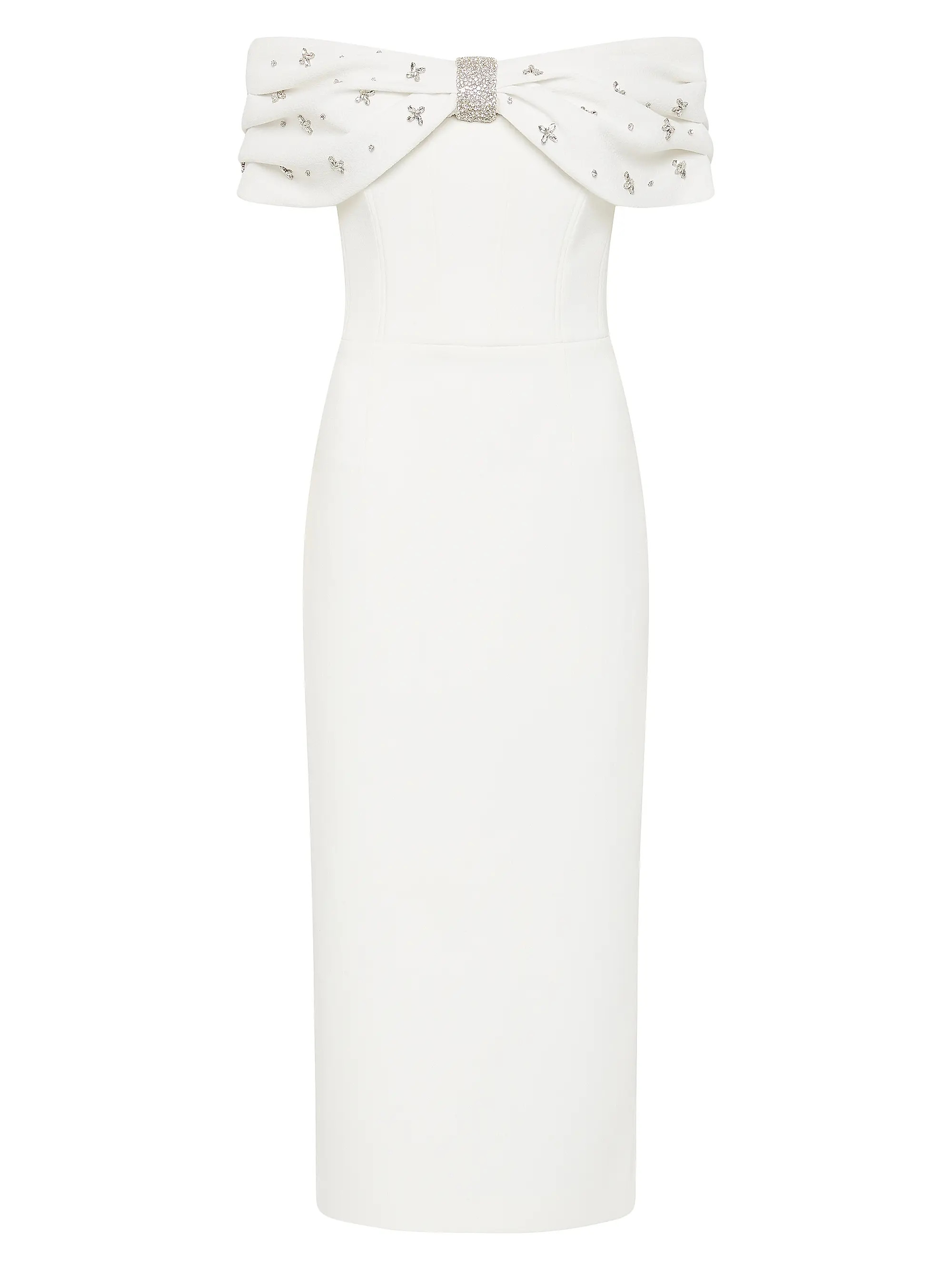 Nicky Hilton x Rebecca Vallance Gianna Diamanté Cocktail Dress | Saks Fifth Avenue