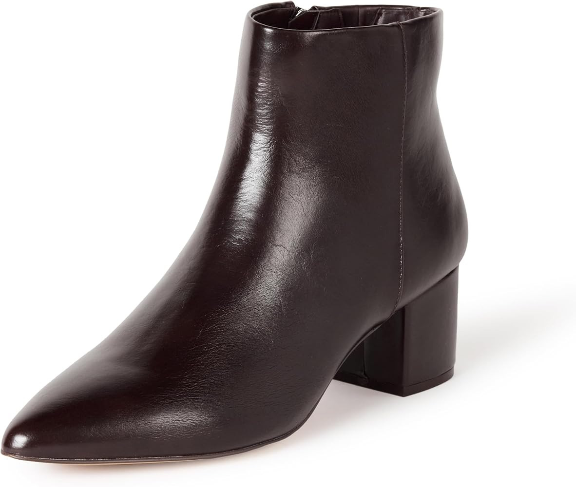 The Drop Women's Jessi Side-Zip Block Heel Ankle Boot | Amazon (US)