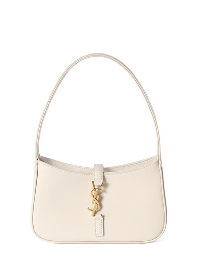 Saint Laurent - Le 5 à 7 mini leather hobo bag - Crema Soft | Luisaviaroma | Luisaviaroma