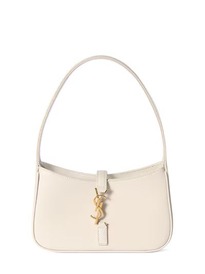 Saint Laurent - Le 5 à 7 mini leather hobo bag - Crema Soft | Luisaviaroma | Luisaviaroma