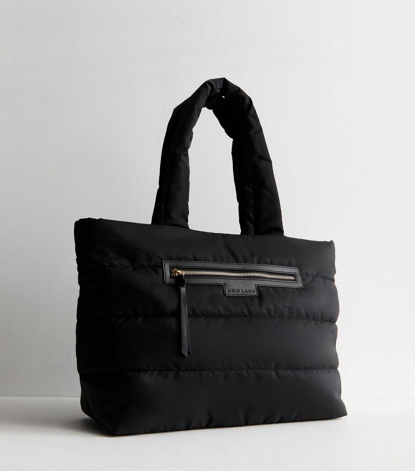 Black Padded Tote Bag
						
						Add to Saved Items
						Remove from Saved Items | New Look (UK)