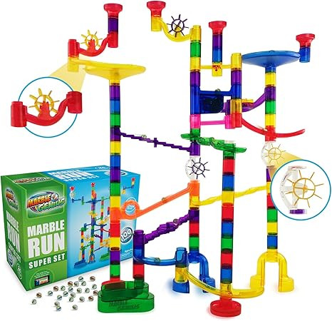 Marble Genius Marble Run - Maze Track or Race Game for Adults, Teens, Toddlers, or Kids Aged 4-8 ... | Amazon (US)