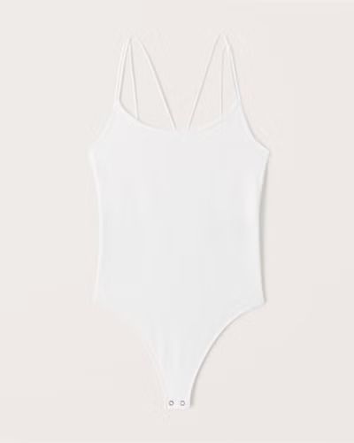 Strappy-Back Cami Bodysuit | Abercrombie & Fitch (US)