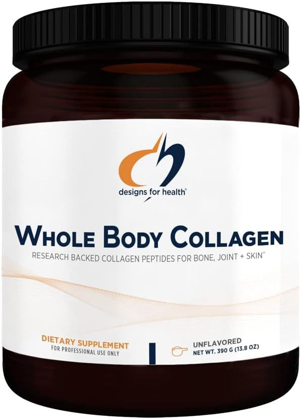 Designs for Health Whole Body Collagen - Collagen Powder for Skin, Joint + Bone Health - Research... | Amazon (US)
