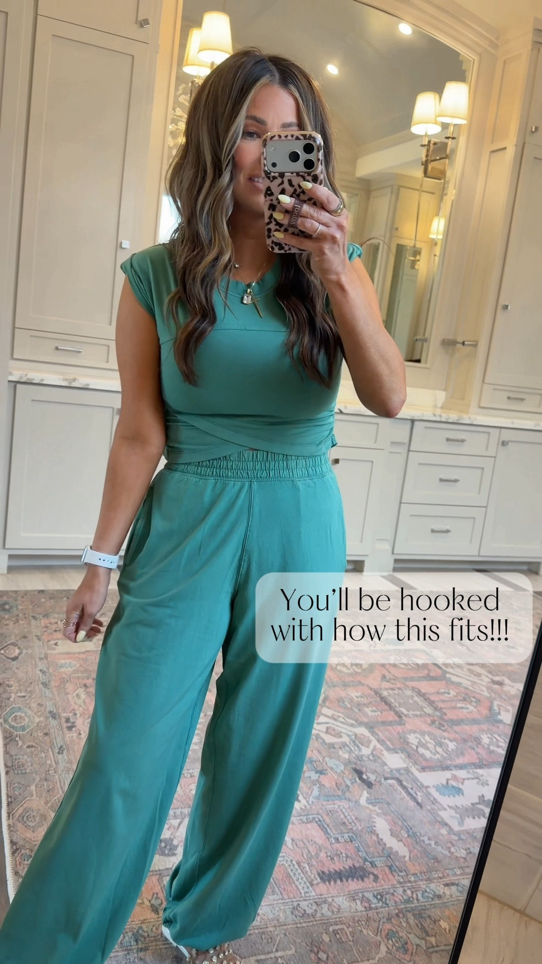 I love how flattering this set is so easy to throw on and go!!

#LTKSeasonal #LTKmomlife #LTKootd