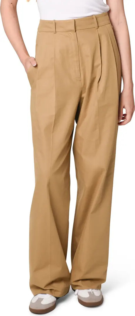 Gilmore Cotton Blend Pants | Nordstrom