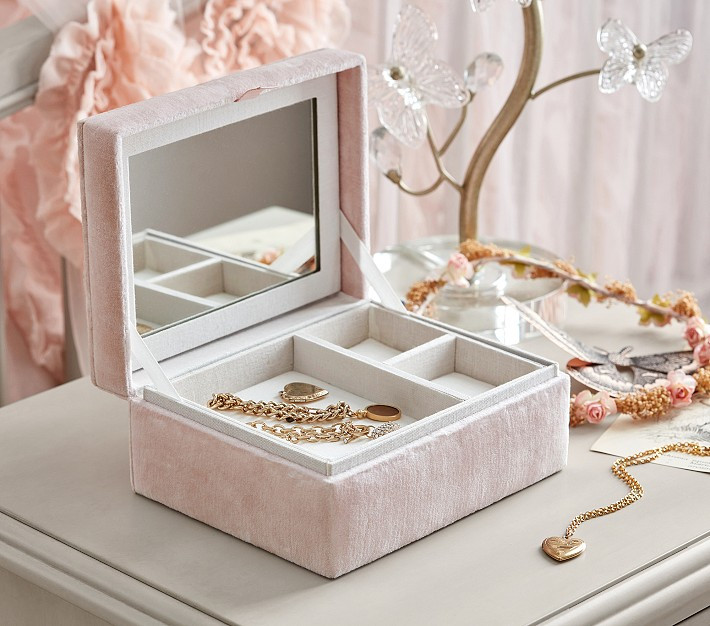 Monique Lhuillier Rosette Jewelry Box | Pottery Barn Kids