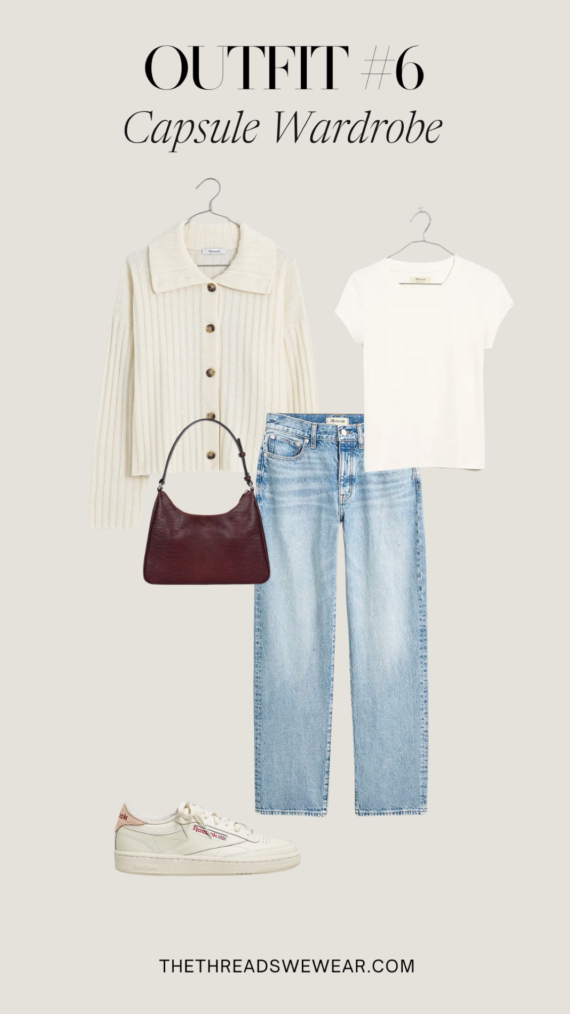 Outfit #6: Madewell 12 piece capsule 
20% off below

#LTKxMadewell #LTKsalealert #LTKstyletip