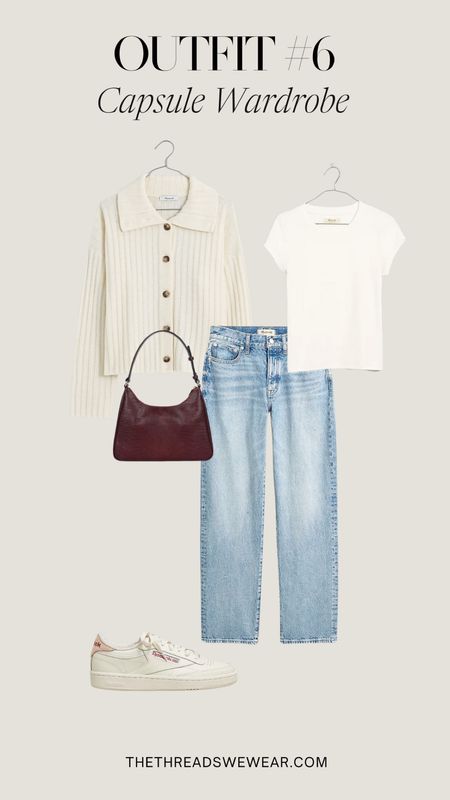 Outfit #6: Madewell 12 piece capsule 
20% off below

#LTKxMadewell #LTKsalealert #LTKstyletip