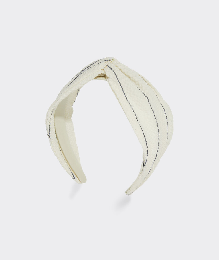 Kentucky Derby Seersucker Headband | vineyard vines