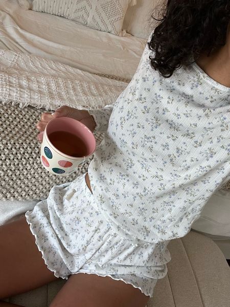 Matching pajama set: H&M
Coffee mug: target