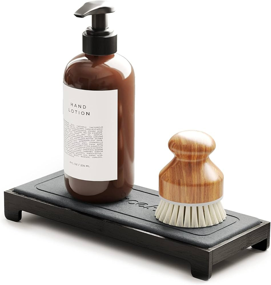 SpaceAid DryingNeat Sink Organizer, Instant Dry Sink Caddy Organizers, Kitchen Sponge Soap Holder... | Amazon (US)