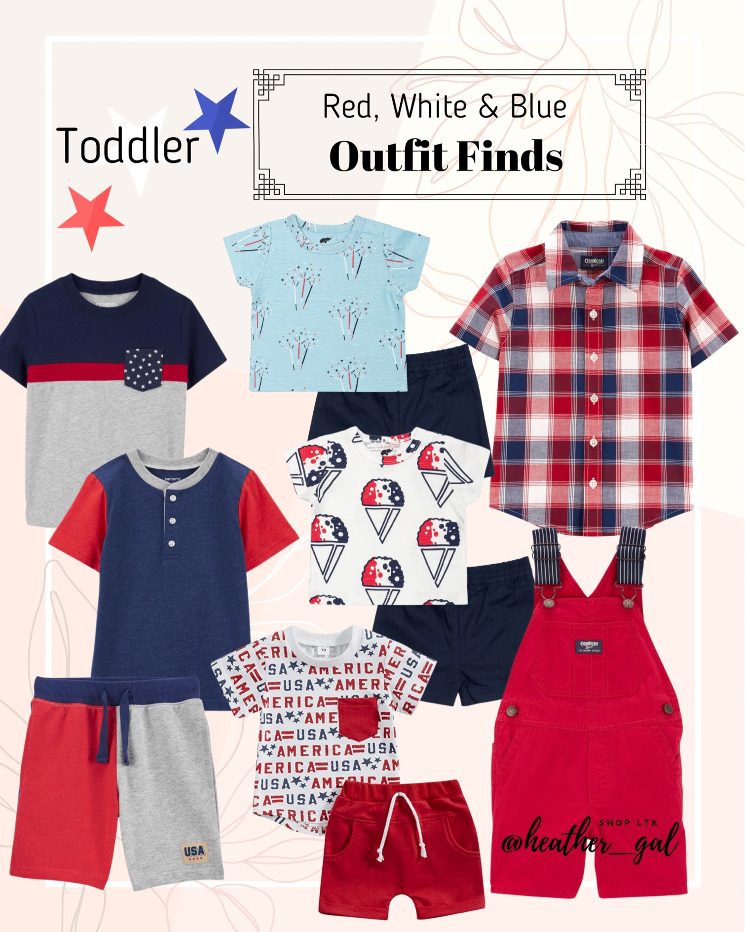 Toddler Fourth of July outfit, toddler boy summer clothes, toddler boy Memorial Day outfit, toddler boy Labor Day outfit, toddler boy red white and blue, trendy toddler, aesthetic toddler boy, carters finds, Monica and Andy, kids red white and blue 

#LTKfamily #LTKkids #LTKunder50