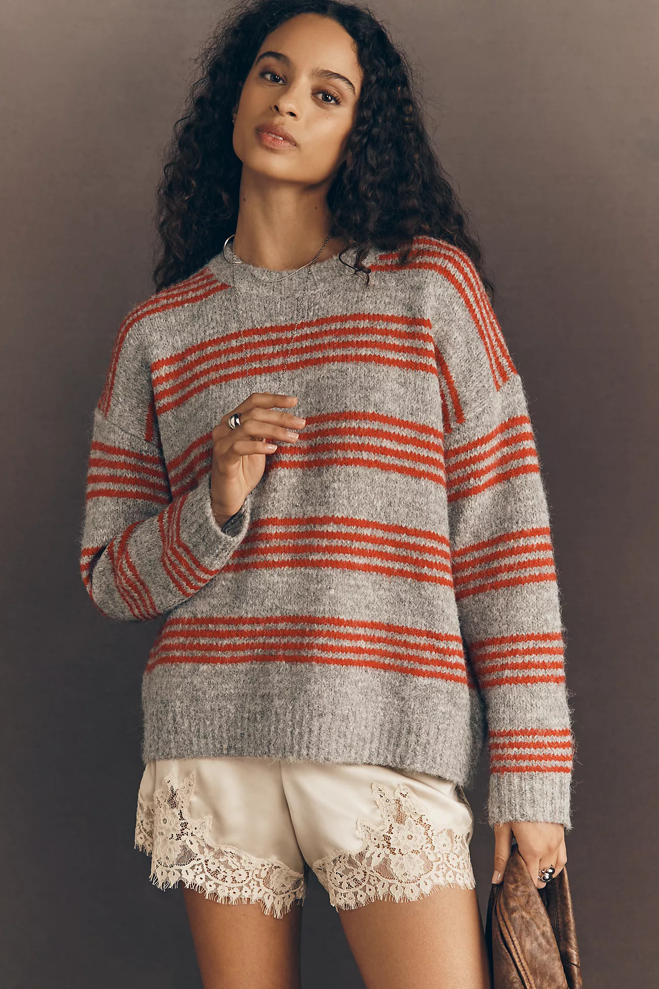 Lisa Says Gah Bronte Crew-Neck Sweater | Anthropologie (US)