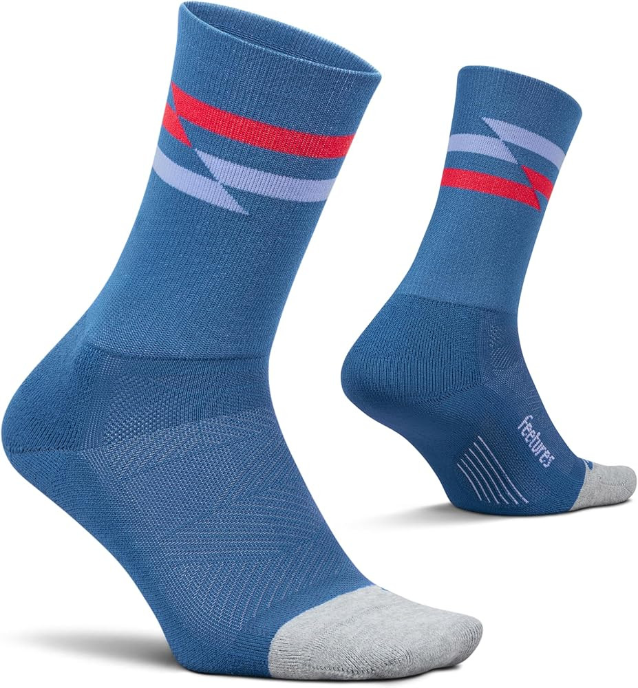 Feetures Elite Ultra Light Cushion Mini Crew Sock - Sport Sock with Targeted Compression | Amazon (US)