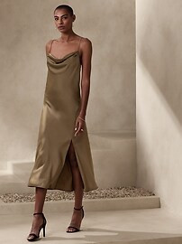 Midi Slip Dress | Banana Republic Factory