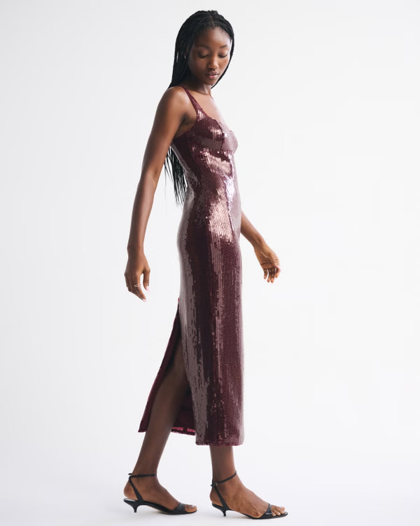 Women'sDresses & JumpsuitsMidi Dresses | Abercrombie & Fitch (US)