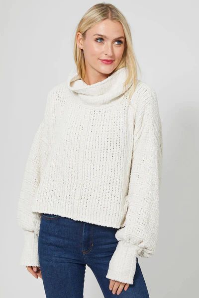 Free People Be Yours Turtleneck Sweater | Social Threads